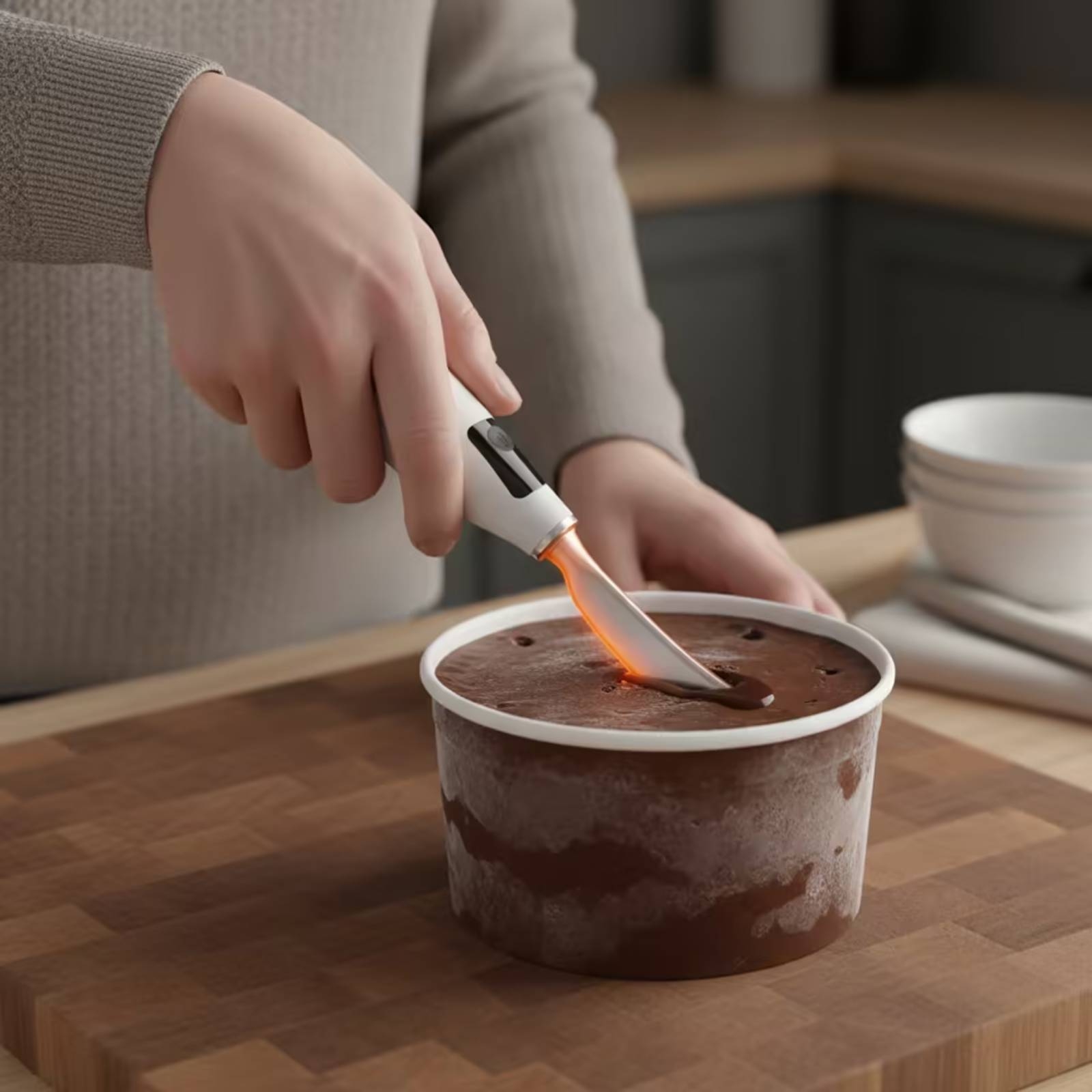 Rechargeable Electric Ice Crea - огляд і ціна Home Cooking Usa